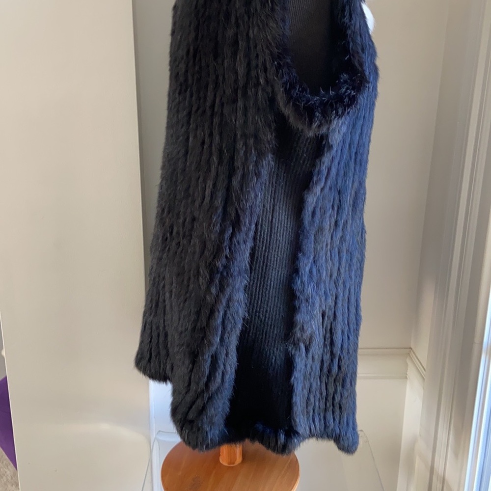 Love Token Rex Rabbit Fur Vest - Picture 5 of 10